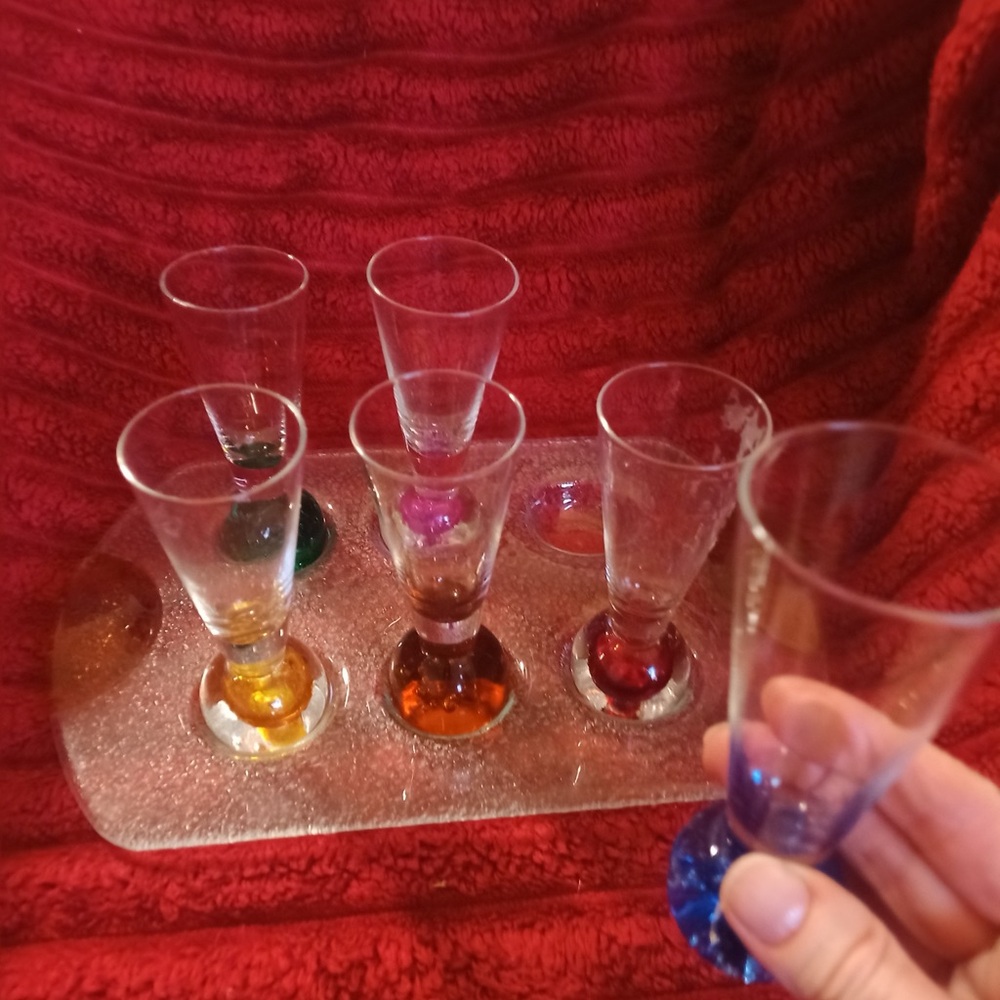 Multicolour Shot Glass Set - Picture 7 of 12